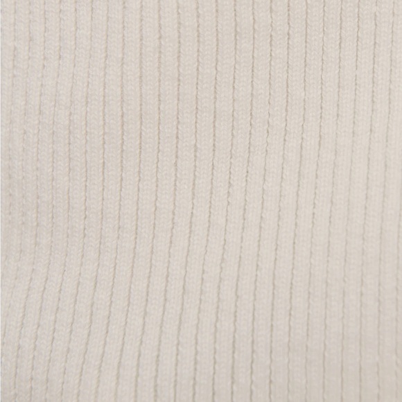 Reformation White Ribbed Cardigan - Picture 2 of 5